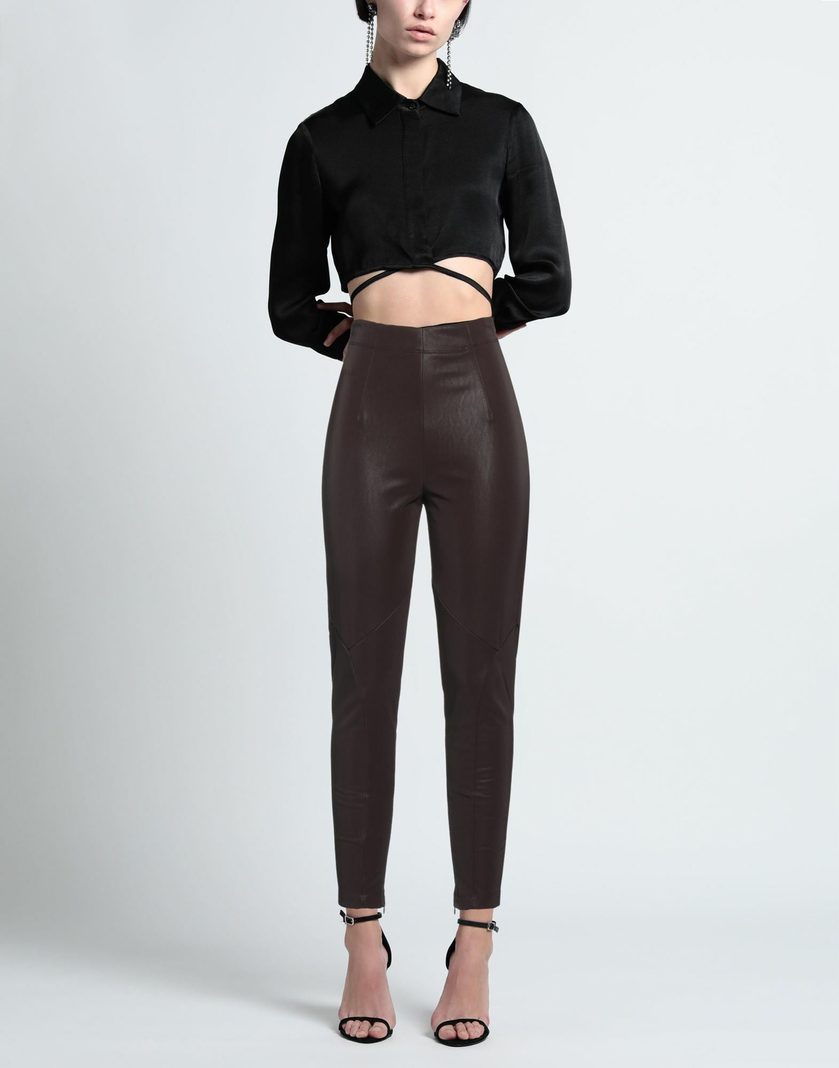 Alessia Santi Womens Pants Dark in Brown