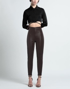Alessia Santi Womens Pants Dark in Brown