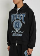Kidwest St Louis Hooded Cotton Sweatshirt Black
