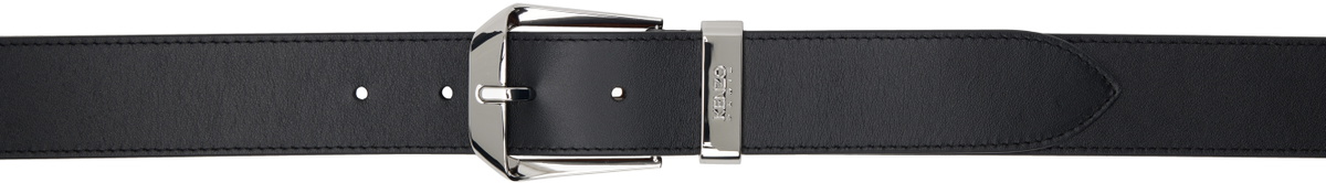 Kenzo Black Kenzo Paris 'Kenzo Buckle' Belt