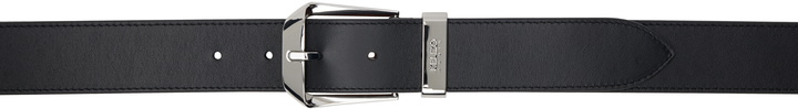 Photo: Kenzo Black Kenzo Paris 'Kenzo Buckle' Belt
