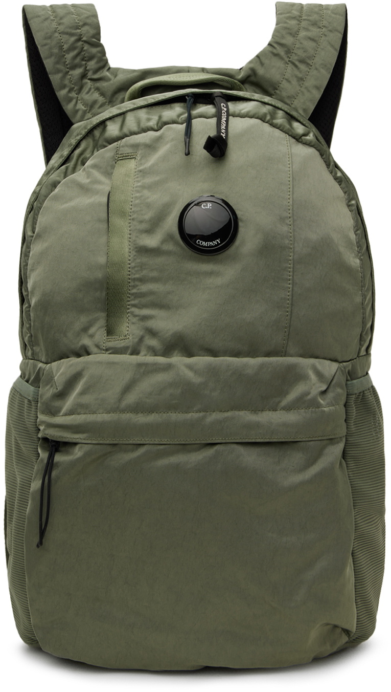 Photo: C.P. Company Green Nylon B Backpack