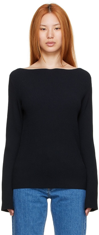 Photo: Norse Projects Navy Kaia Sweater