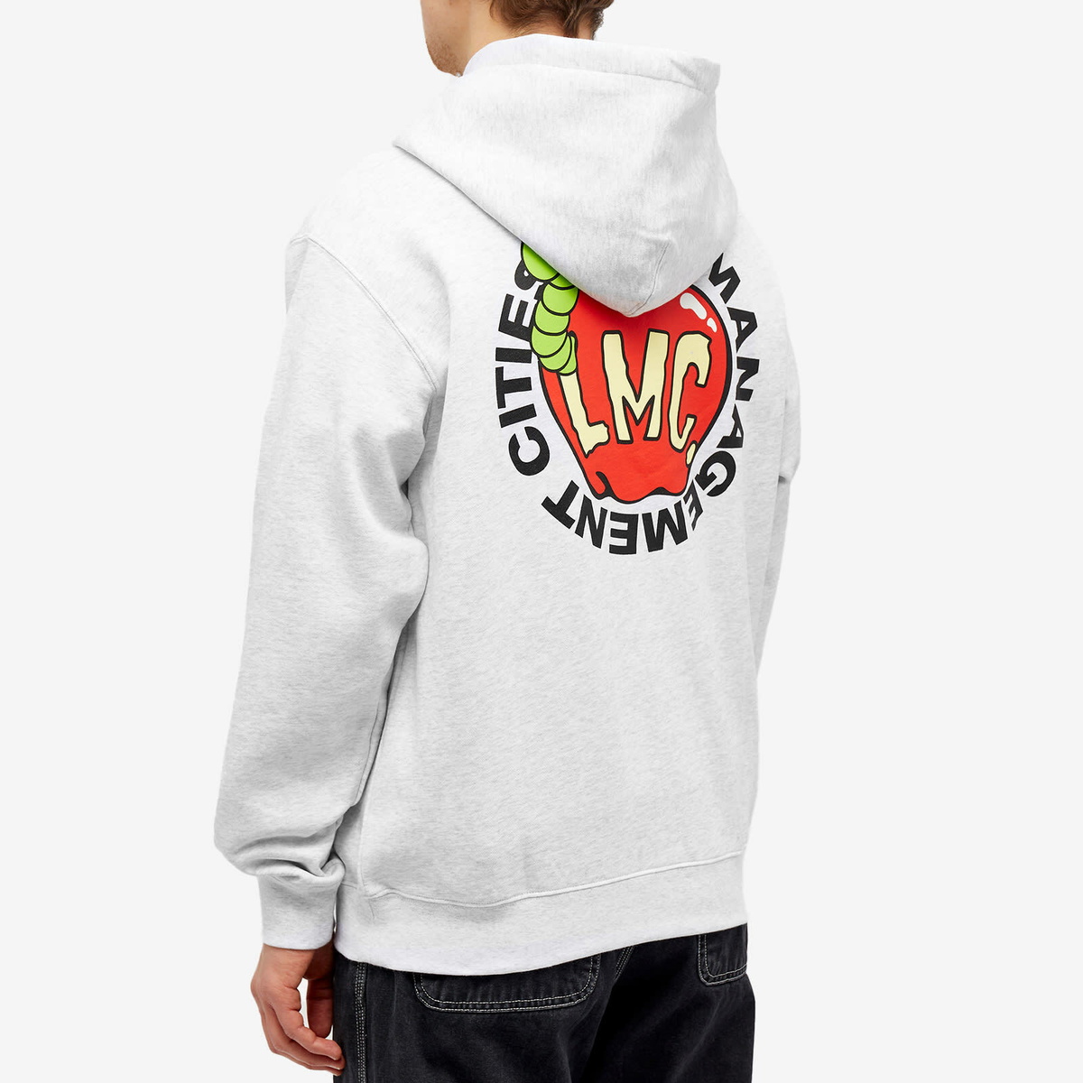 LMC Men's Apple Hoodie in Light Heather Grey