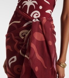 Cala de la Cruz Luana printed beach cover-up