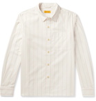 Saturdays NYC - Christopher Striped Cotton-Dobby Shirt - Off-white