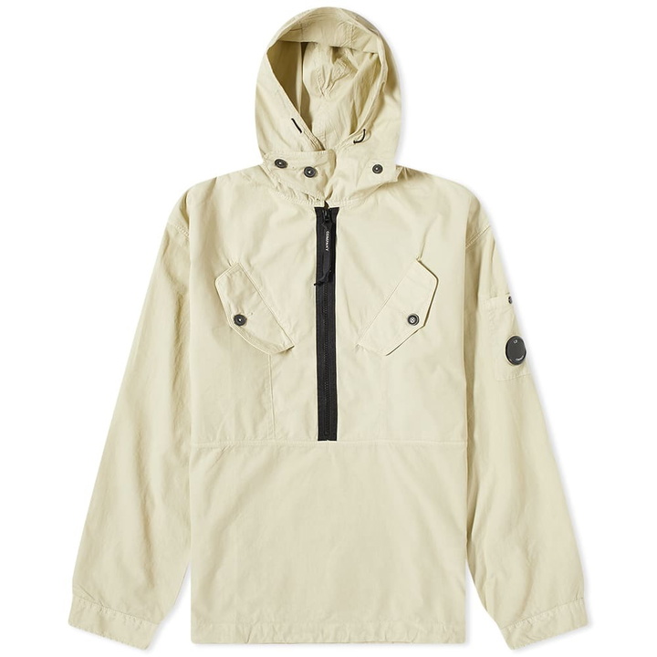 Photo: C.P. Company Men's Quarter Zip Anorak in Pelican