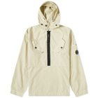 C.P. Company Men's Quarter Zip Anorak in Pelican