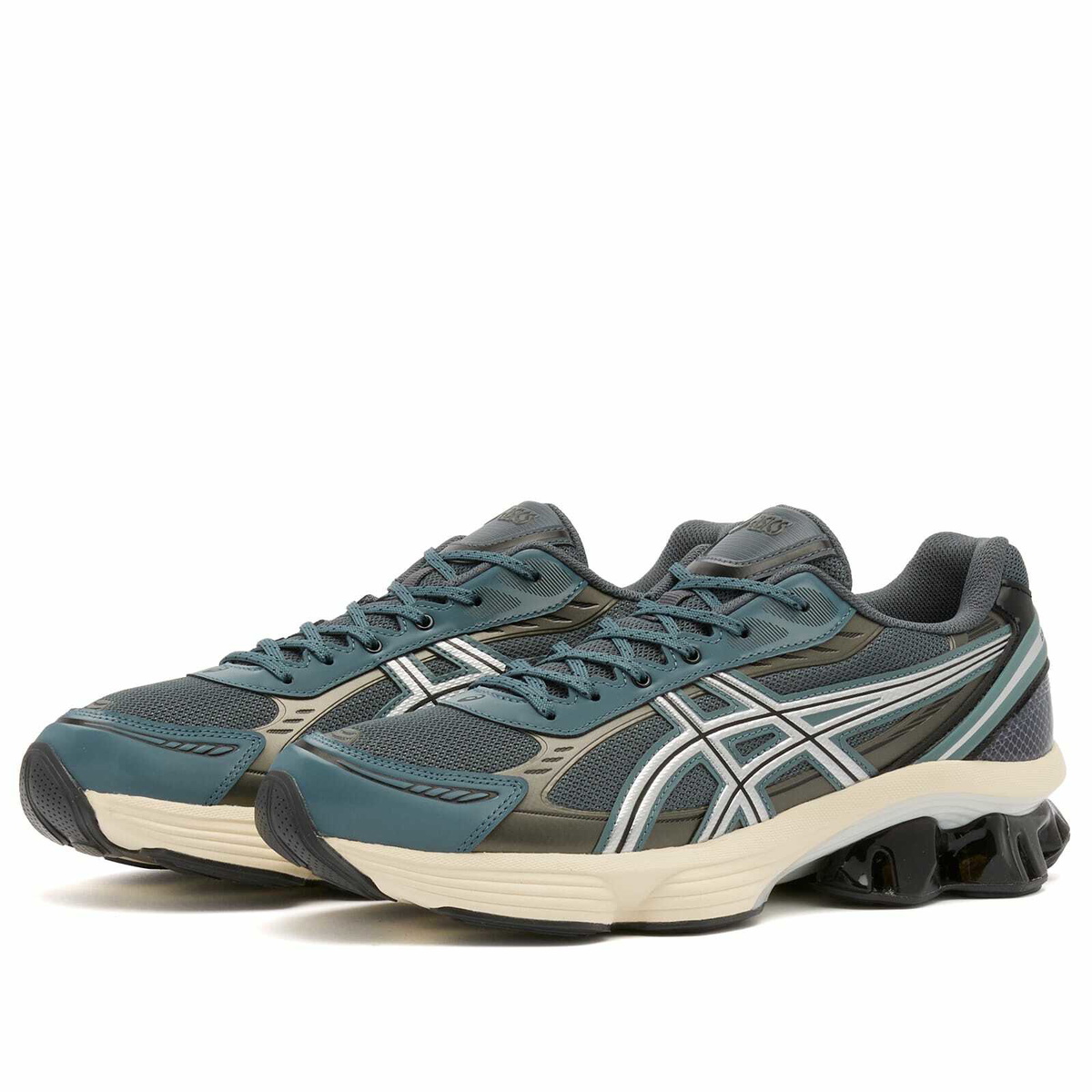 Asics GEL-Kinetic Fluent Sneaker in Carrier Grey/Pure Silver