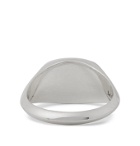 M.Cohen - Sterling Silver and 18-Karat Gold Signet Ring - Silver