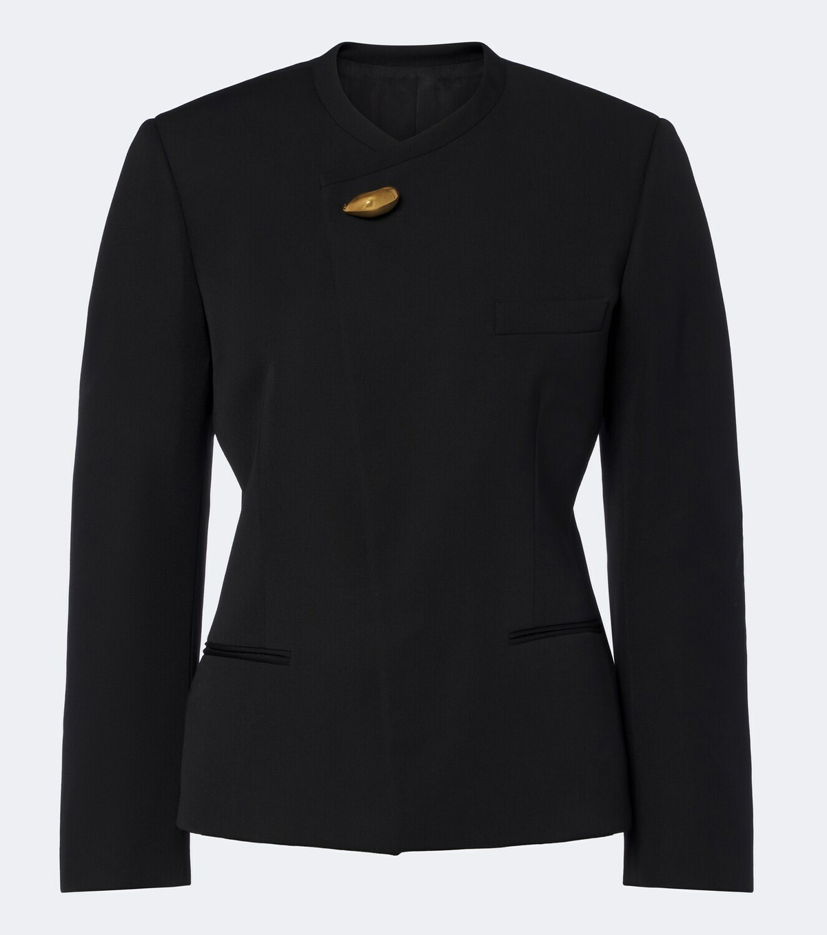 Bottega Veneta Wool grain de poudre blazer