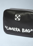 OFF WHITE Jitney Quote Camera Crossbody Bag
