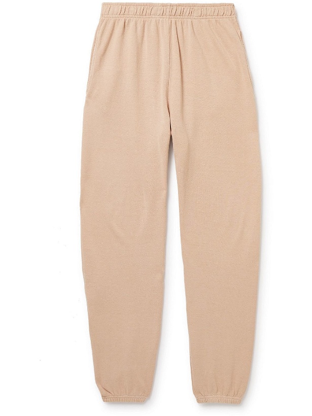 Photo: Jungmaven - Classic Straight-Leg Hemp and Organic Cotton-Blend Jersey Sweatpants - Pink