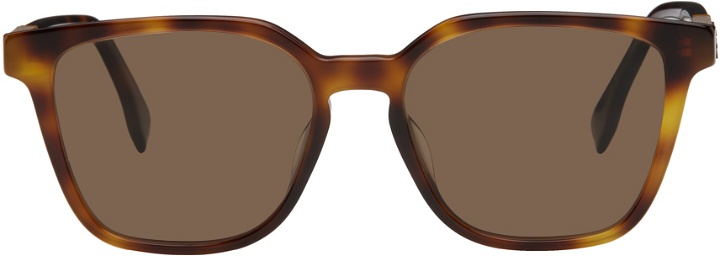 Photo: Fendi Tortoiseshell Diagonal Sunglasses