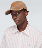 Acne Studios Face cotton baseball cap