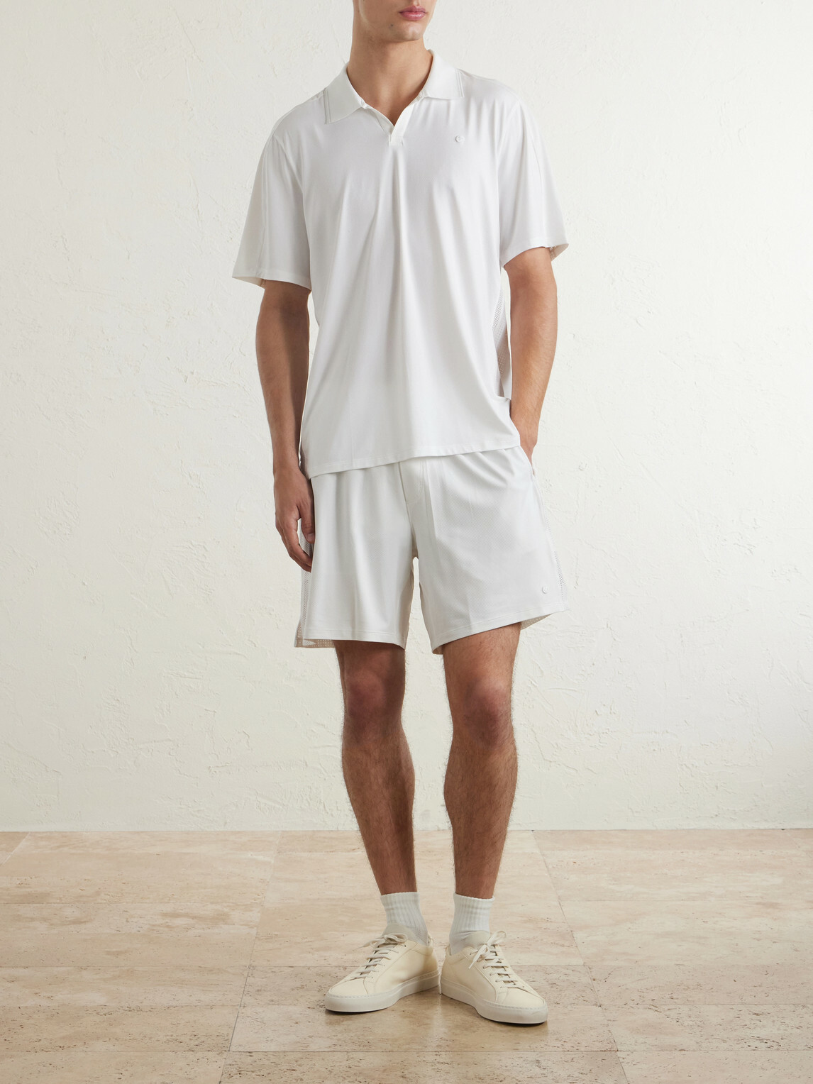 Lululemon - Mesh Tennis Shirt - White