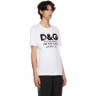 Dolce and Gabbana White King Of My Life T-Shirt