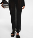 Petar Petrov Austin ribbed-knit maxi dress
