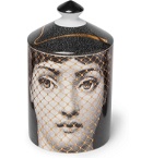 Fornasetti - Golden Burlesque Scented Candle, 300g - Gray
