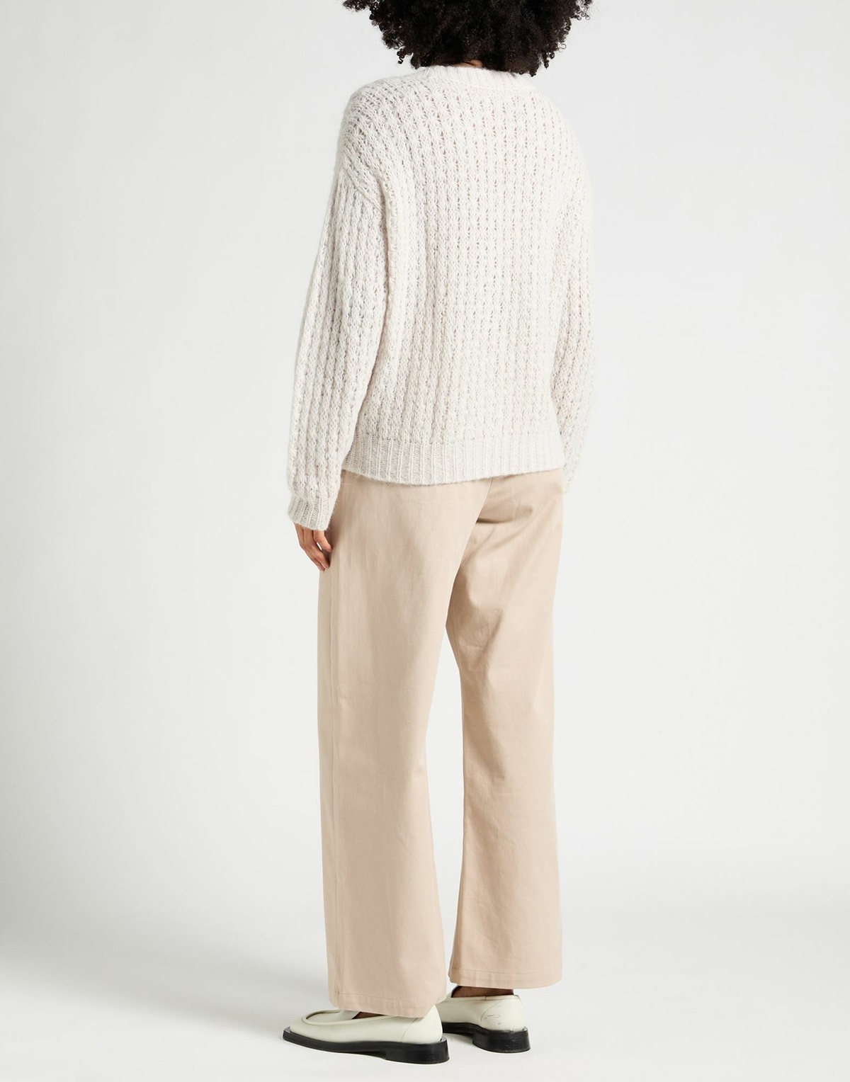 Peserico Womens Cardigan Ivory