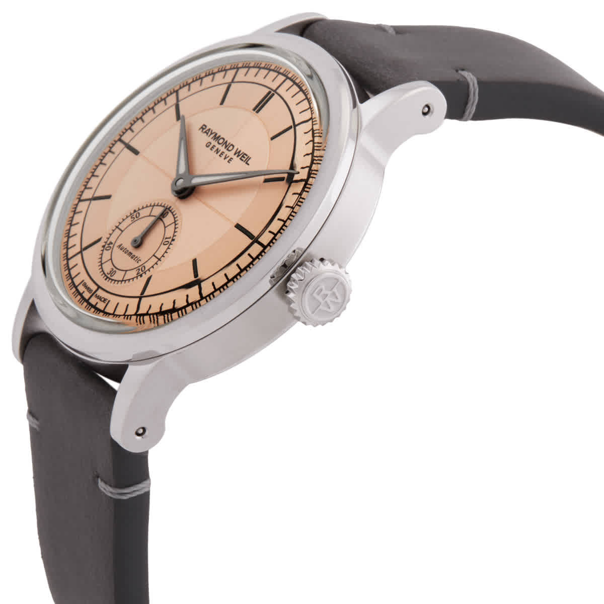 Raymond Weil Millesime Automatic Salmon Dial Ladies Watch 2130-STC-80001