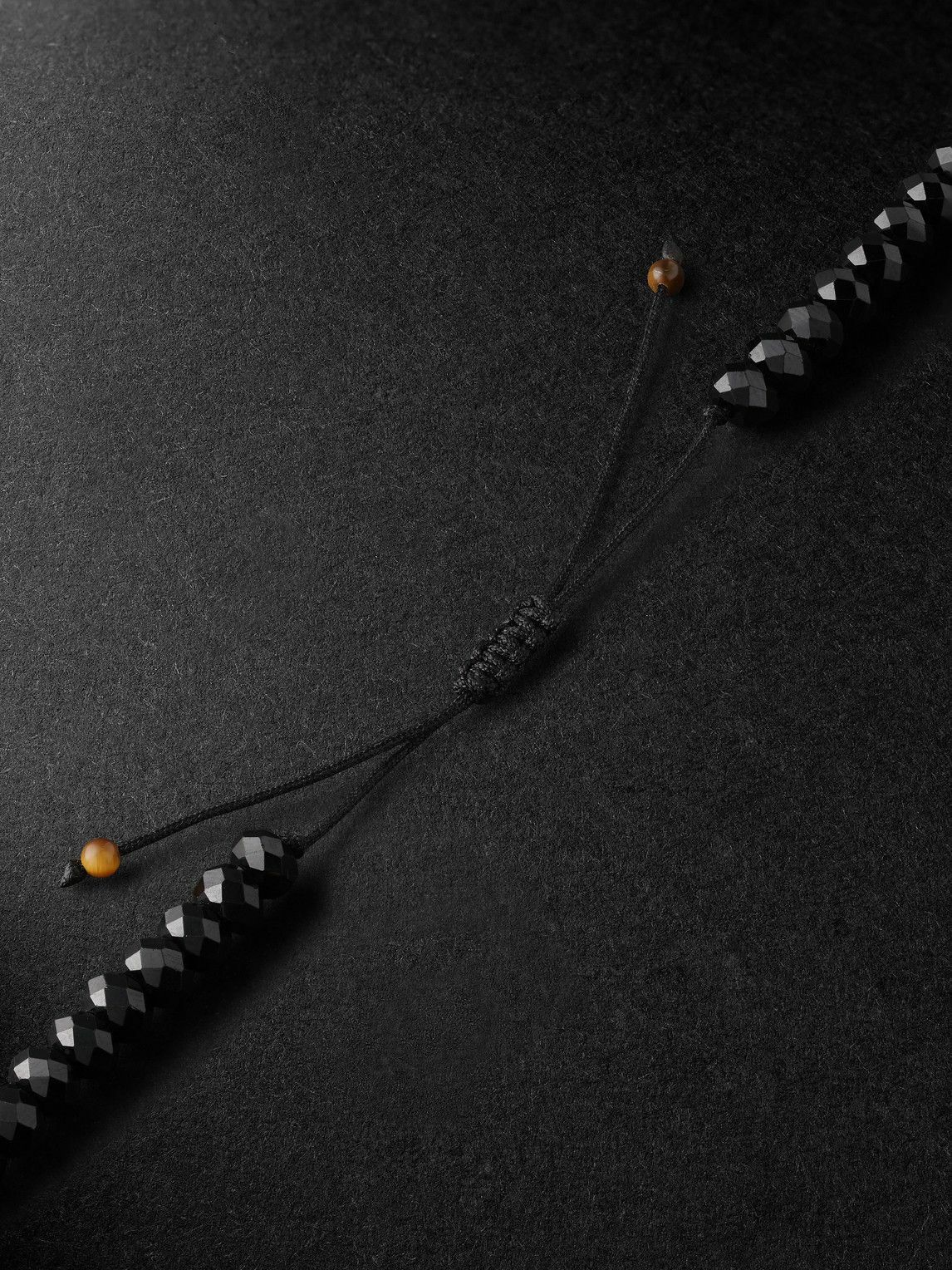 Elhanati - Sun Gold and Cord Beaded Necklace