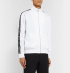 Givenchy - Webbing-Trimmed Tech-Jersey Track Jacket - White