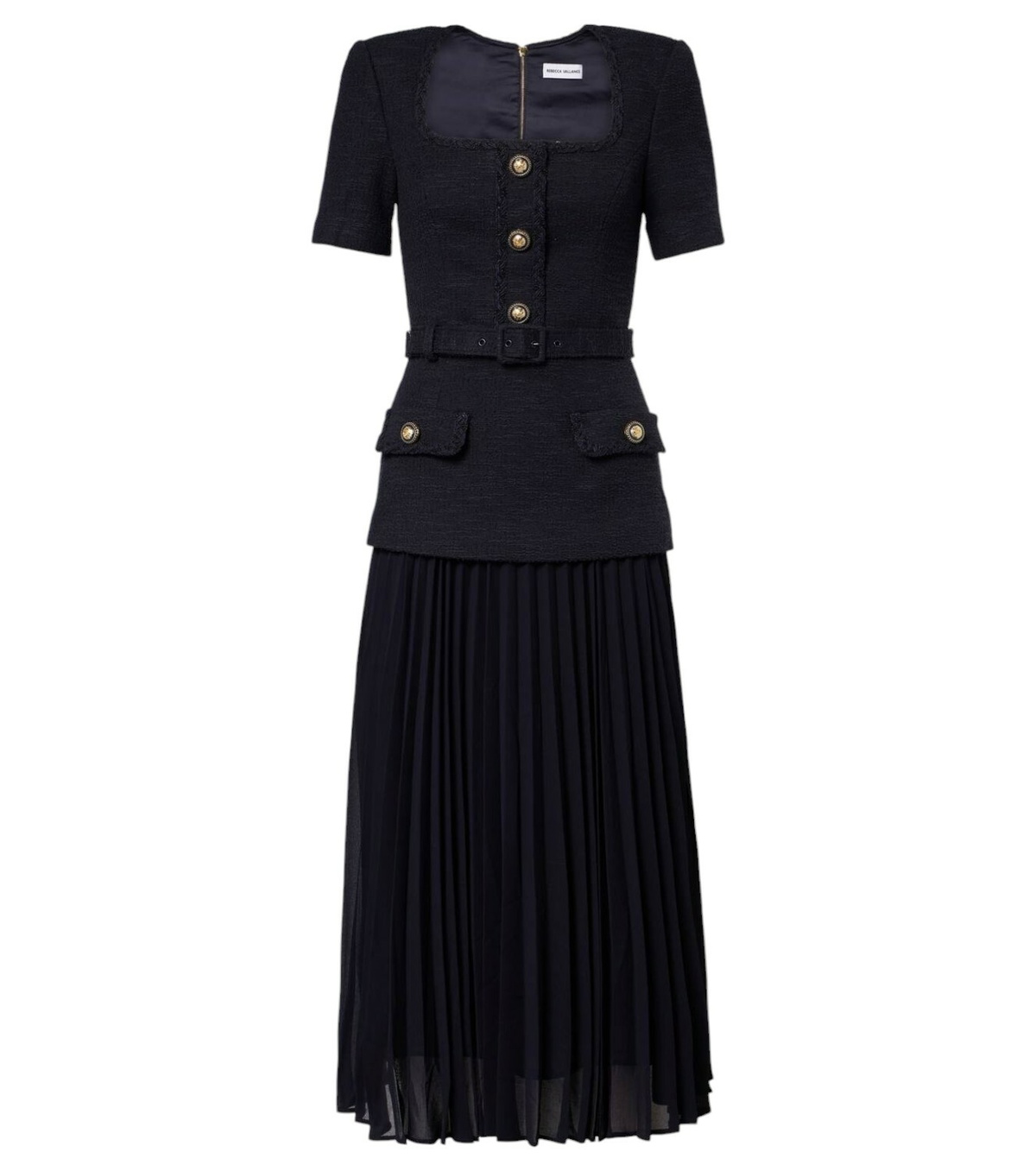 ◆関税込◆【REBECCA VALLANCE】Henrietta belted brocade gown Rebecca Vallance Henrietta belted brocade gown Rebecca Vallance