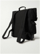 Belstaff - Bruce Leather-Trimmed Nylon-Canvas Backpack