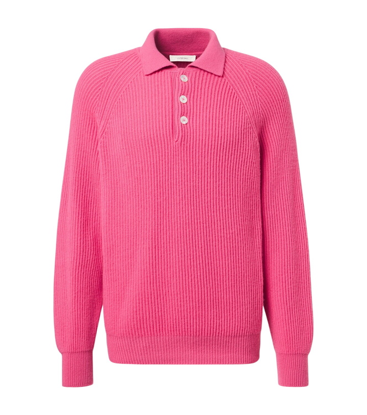 Photo: Umit Benan Diana cashmere polo sweater
