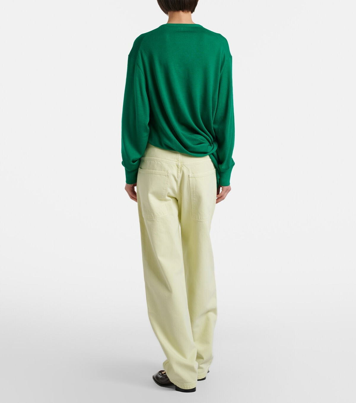 Agolde Laria Pieced tapered jeans