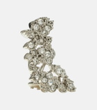 Jil Sander Crystal-embellished ear climbers