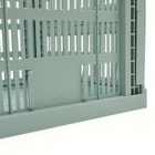 HAY Cube Recycled Colour Crate in Dusty Blue 