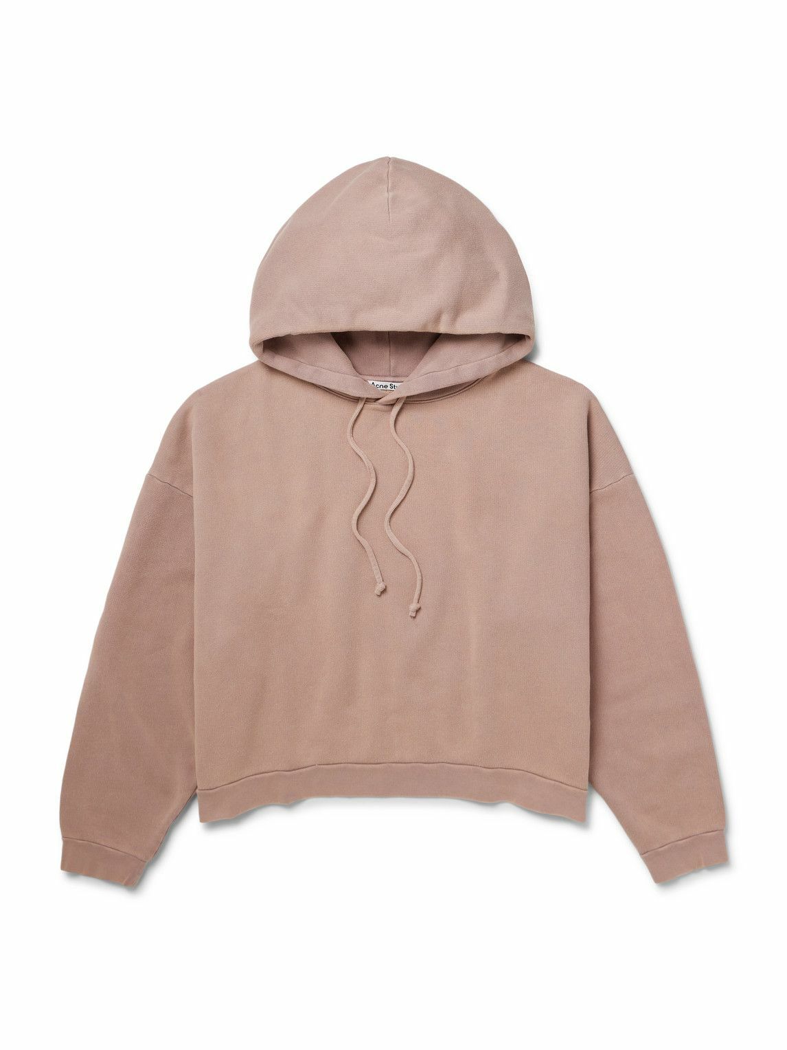 Acne Studios SSENSE Exclusive Black Yala As Rib Hoodie Acne