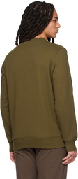 C.P. Company Khaki Embroidered Sweatshirt