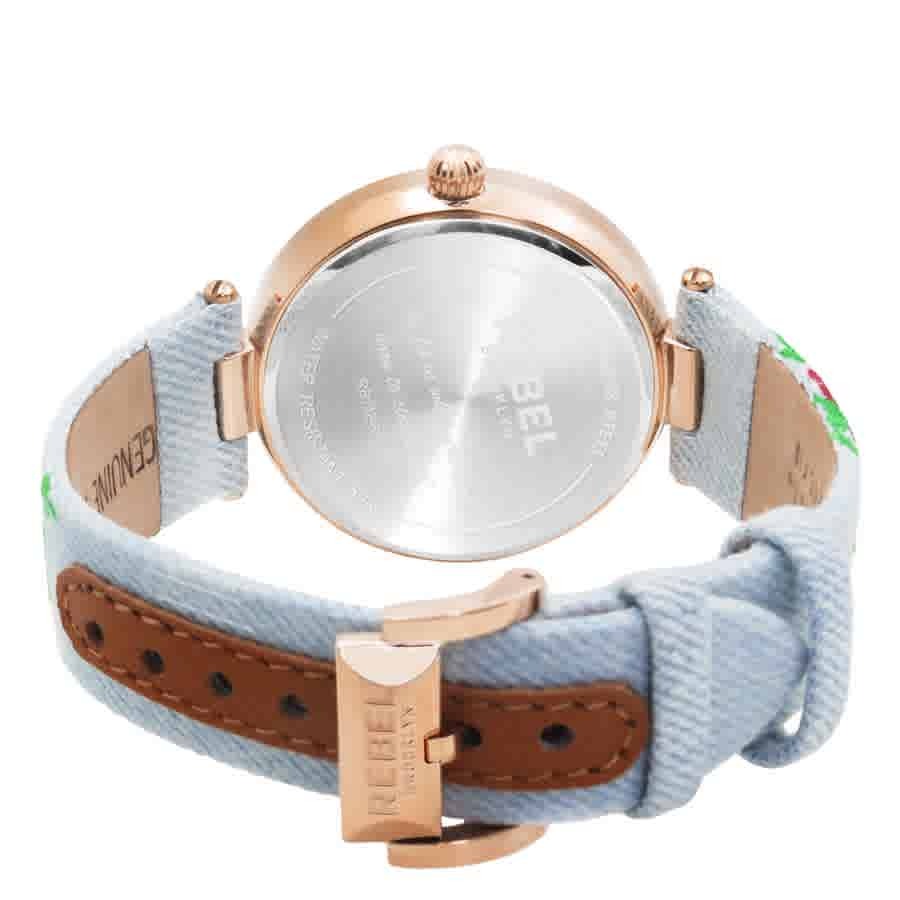 Rebel Carroll Gardens Brown Dial Ladies Watch RB112-8191