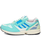 Adidas Men's Zx 8000 Sneakers in Lime/Ecru/Blue Rush