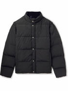 Holubar - Convertible Quilted Padded Shell Down Jacket - Black