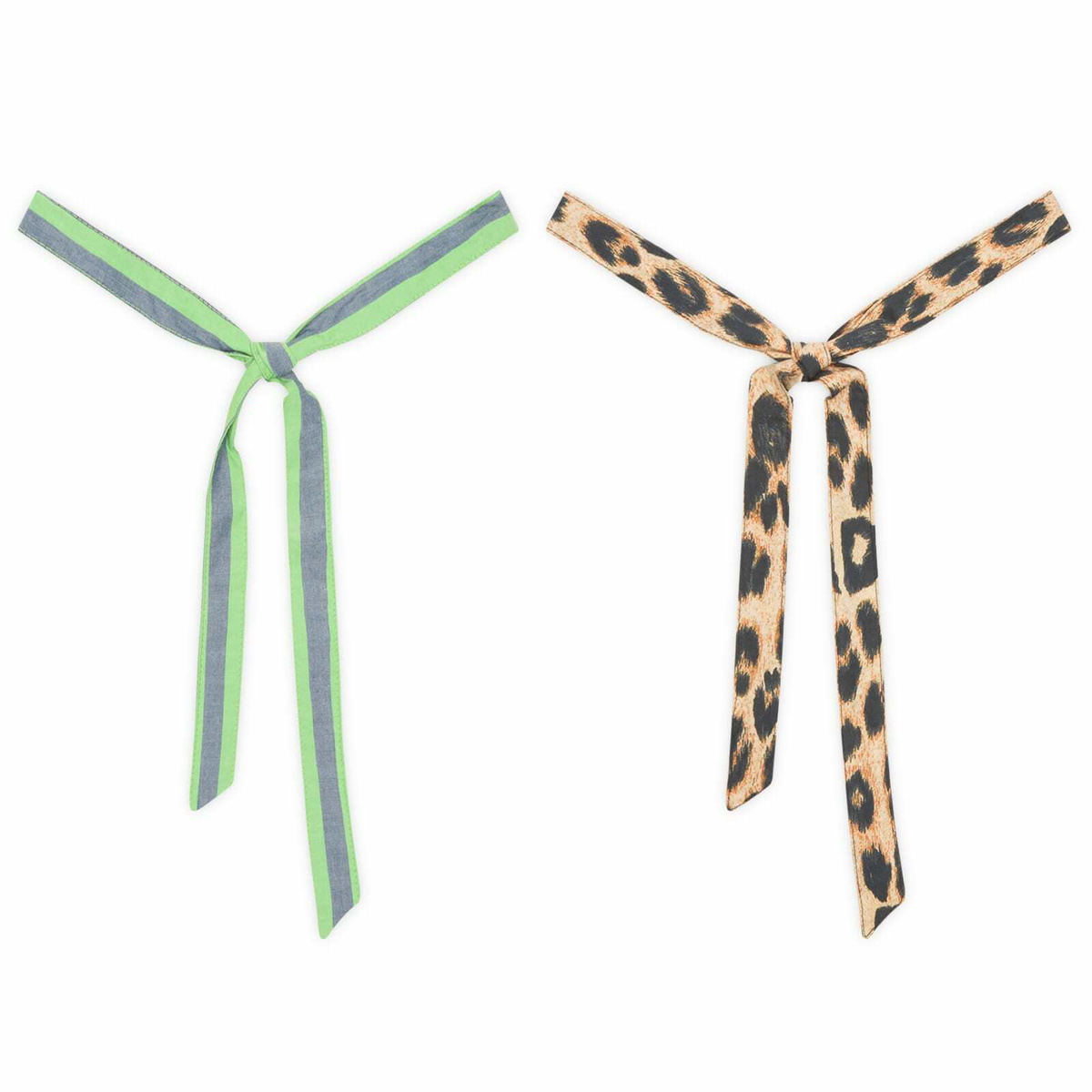 Damson Madder Women's Hair Ribbons - Set Of 2 in Multi 