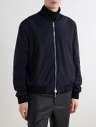 Mr P. - Reversible Leather Jacket - Blue