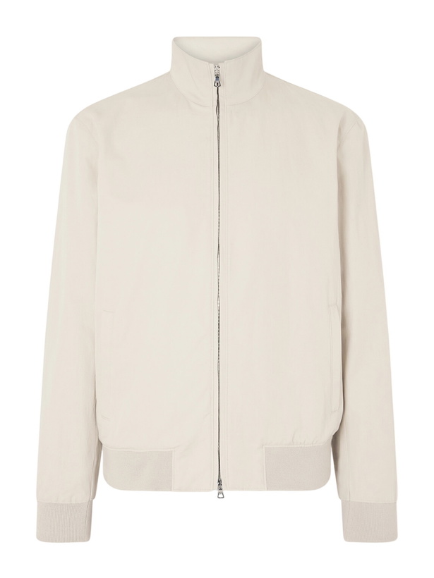 Photo: Orlebar Brown - Alvaro Cotton and Linen-Blend Jacket - Neutrals