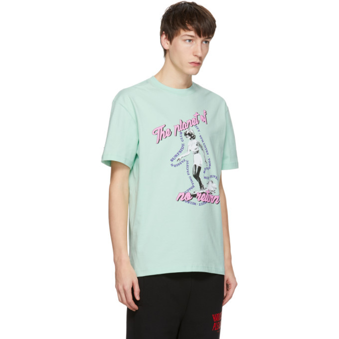 McQ Alexander McQueen Green Planet Of No Return T-Shirt McQ