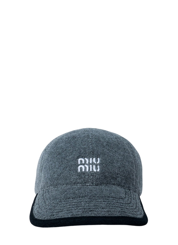 Photo: Miu Miu Logo Motif Baseball Cap