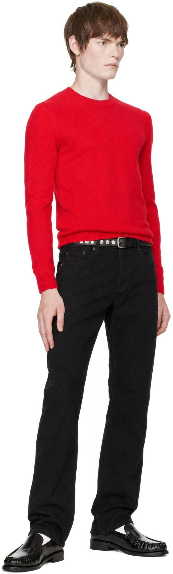 rag & bone Black Fit 3 Athletic Jeans