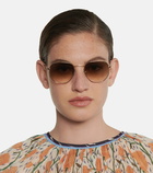 Ray-Ban - RB3548 hexagonal sunglasses