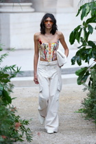 Zimmermann - Wonderland floral linen and silk bustier