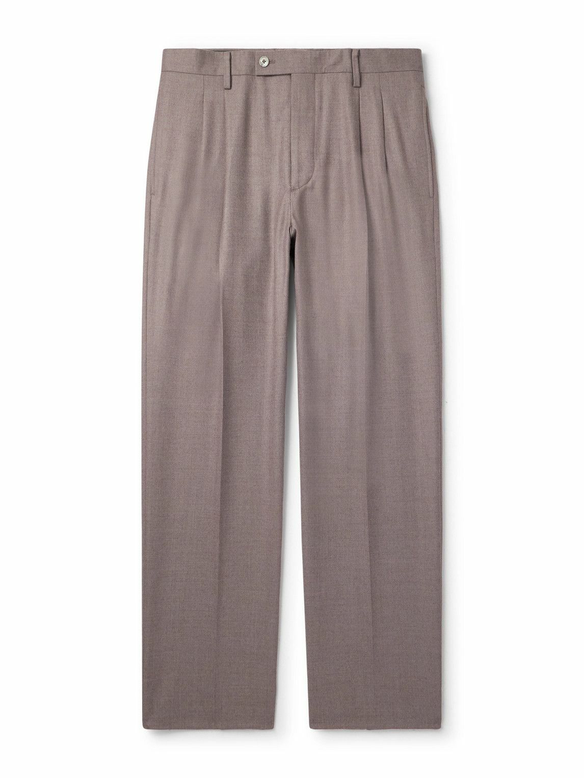 Auralee Light Melton Slacks Trousers Auralee