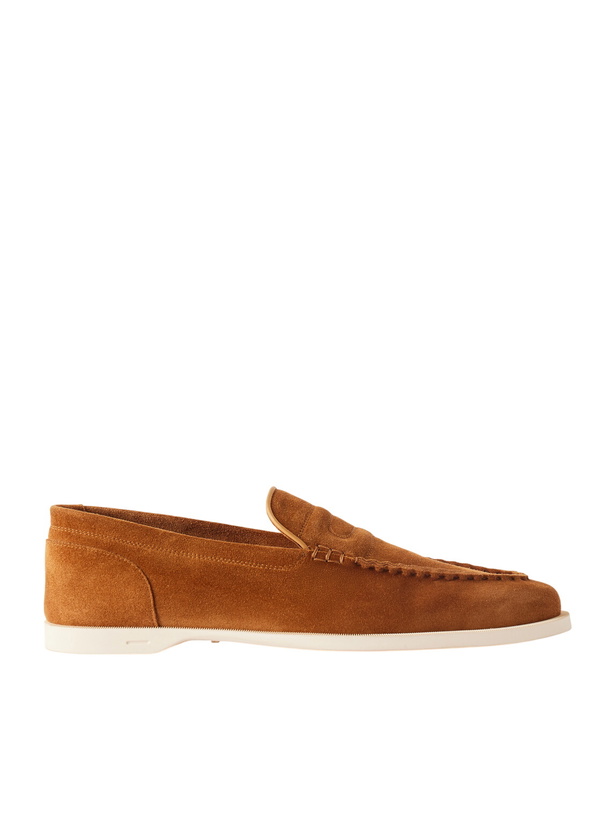 Photo: John Lobb - Pace Suede Loafers - Brown