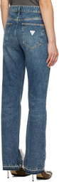 GUESS USA Blue Vintage Light Washed Jeans