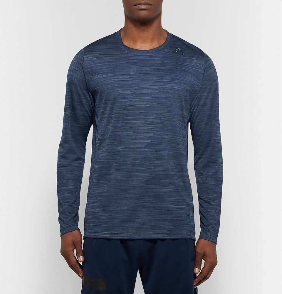 Adidas Sport - Ultimate Tech Mélange Climalite T-Shirt - Navy adidas
